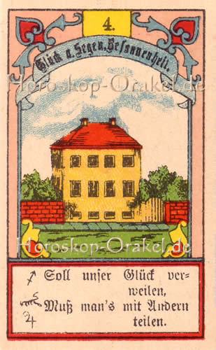 Das Haus, Singlehoroskop Waage