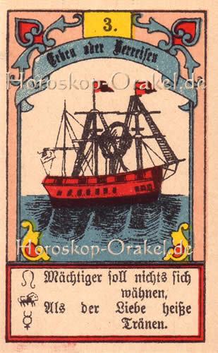 Das Schiff im Waage Tageshoroskop heute