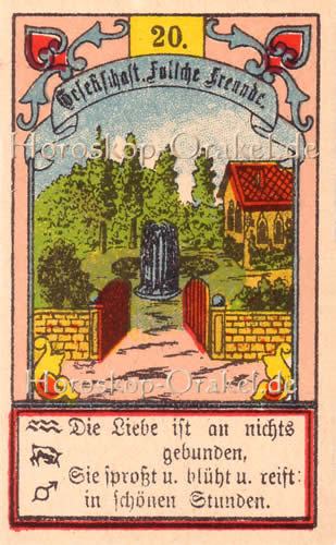 Der Park, Singlehoroskop Waage