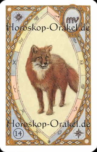 Der Fuchs, Waage Monatshoroskop