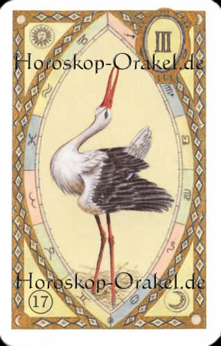 Der Storch, Ihr Tageshoroskop Liebe für heute