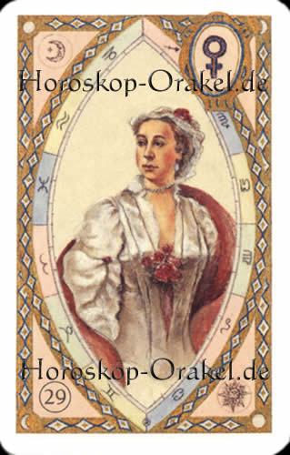 Die Dame, Waage Monatshoroskop